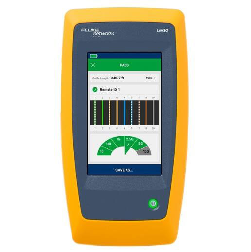 LinkIQ™ 线缆 + 网络测试仪（型号LIQ-100和LIQ-KIT）